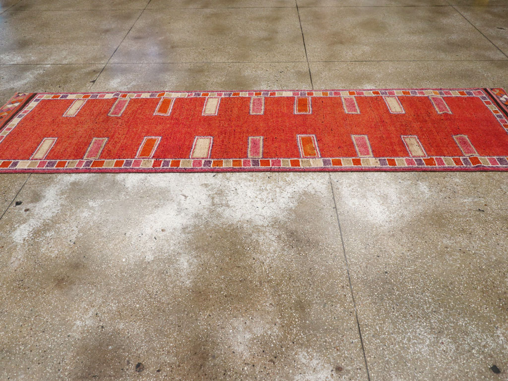 Vintage Turkish Anatolian Tribal Runner (Pair: 2 of 2), No.30717 - Gss