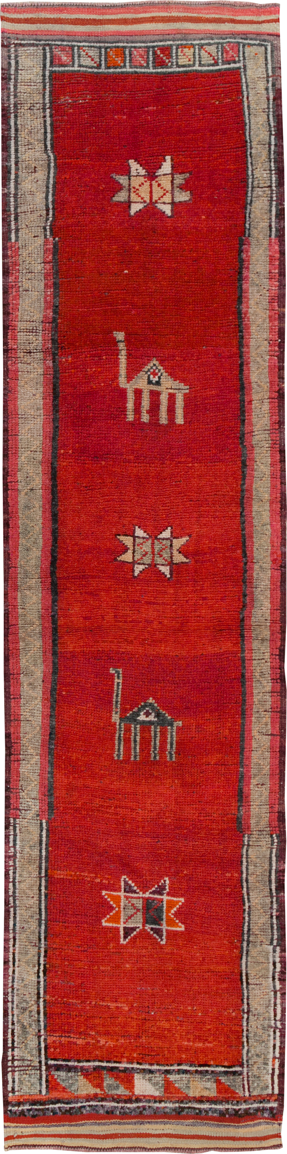 Vintage Turkish Anatolian Runner, No.30718 - Gss