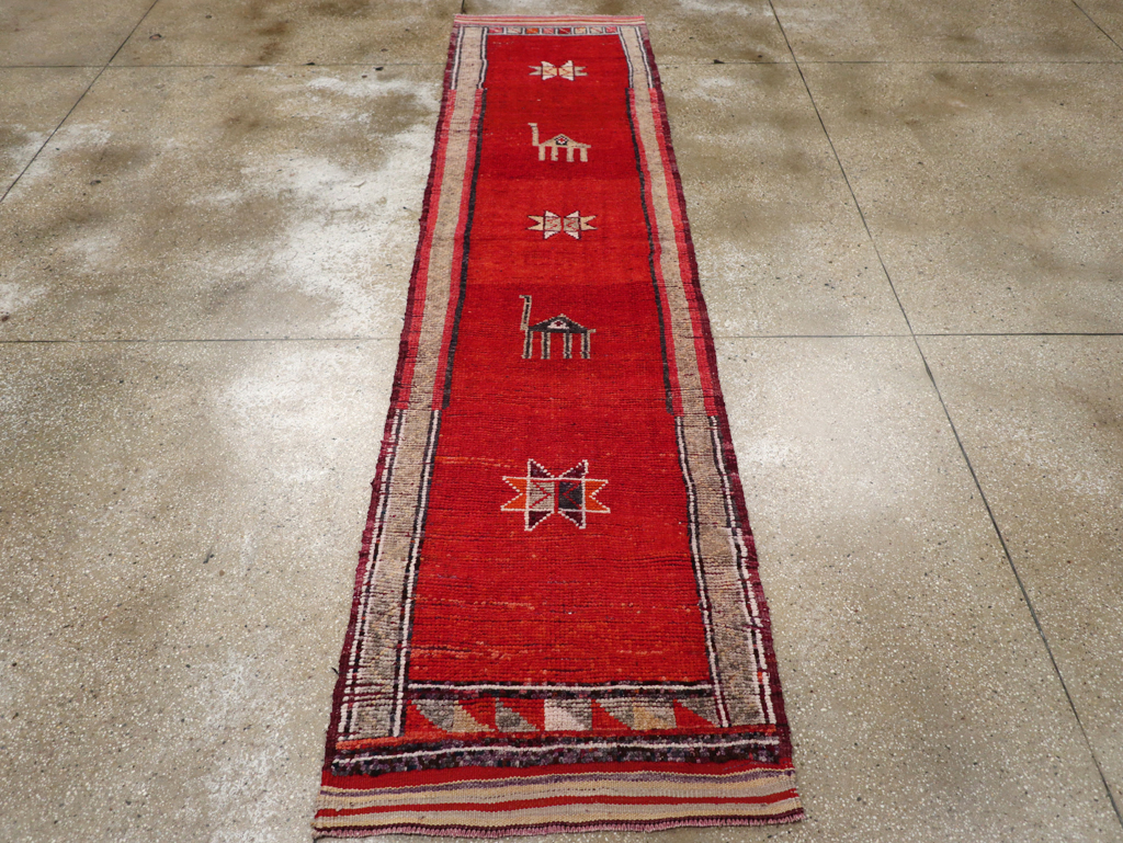 Vintage Turkish Anatolian Runner, No.30718 - Gss