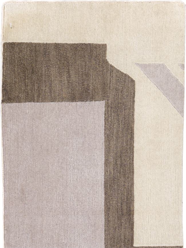 Contemporary Tibetan Art Deco Style Small Runner, No.30721 - Gss