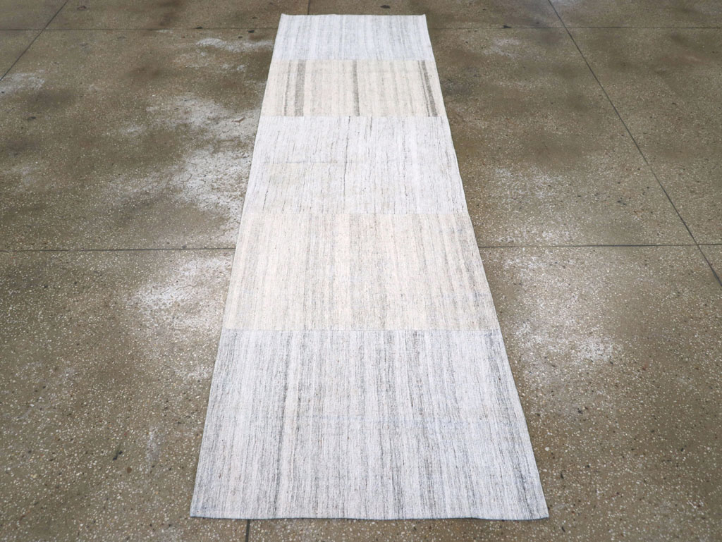 Vintage Turkish Flatweave Kilim Runner, No.30722 - Gss