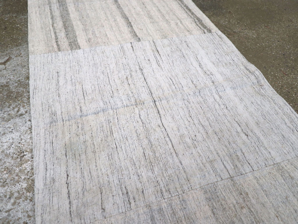 Vintage Turkish Flatweave Kilim Runner, No.30722 - Gss