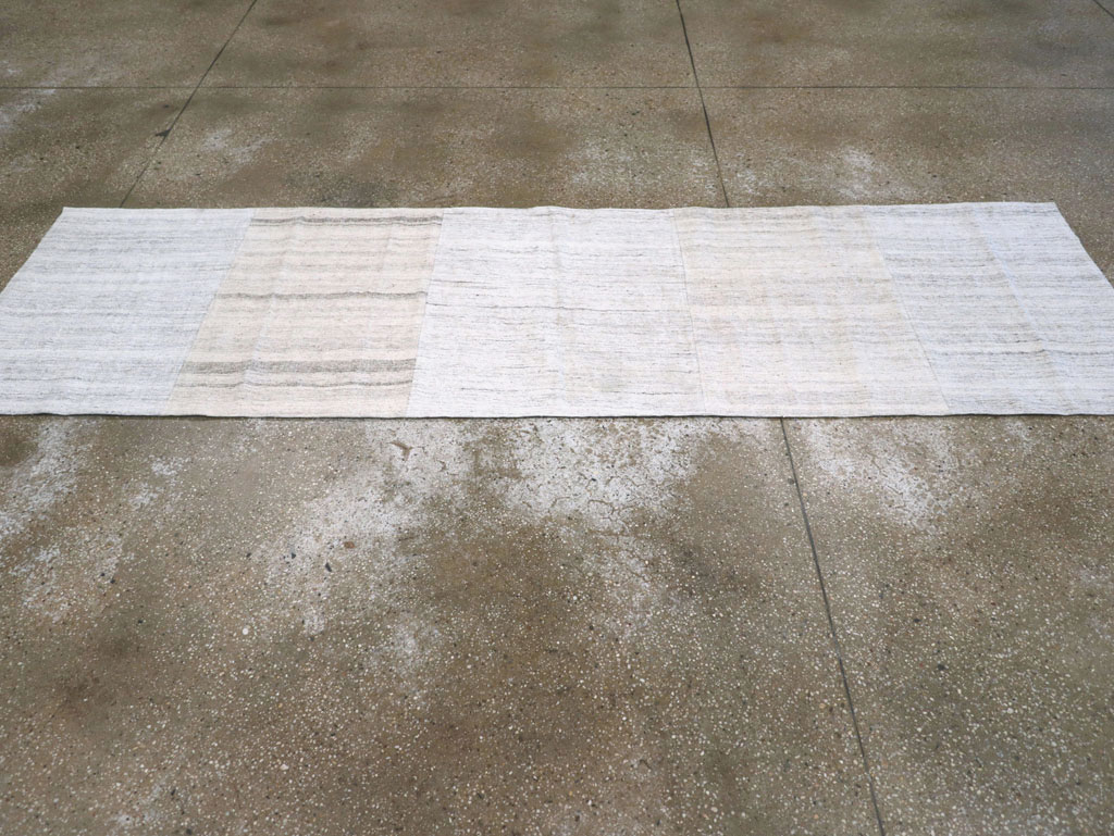 Vintage Turkish Flatweave Kilim Runner, No.30722 - Gss