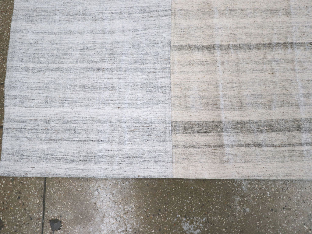 Vintage Turkish Flatweave Kilim Runner, No.30722 - Gss