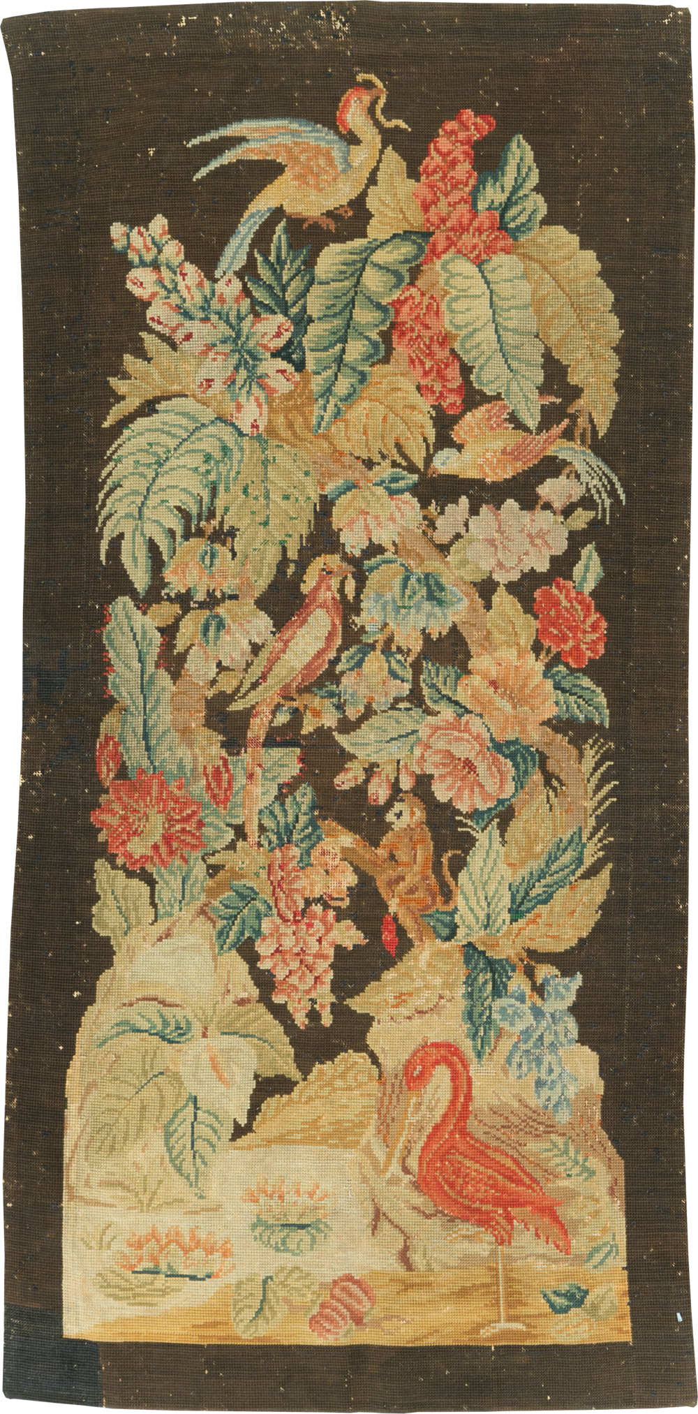 Antique English Pictorial Tapestry, No.30727 - Gss