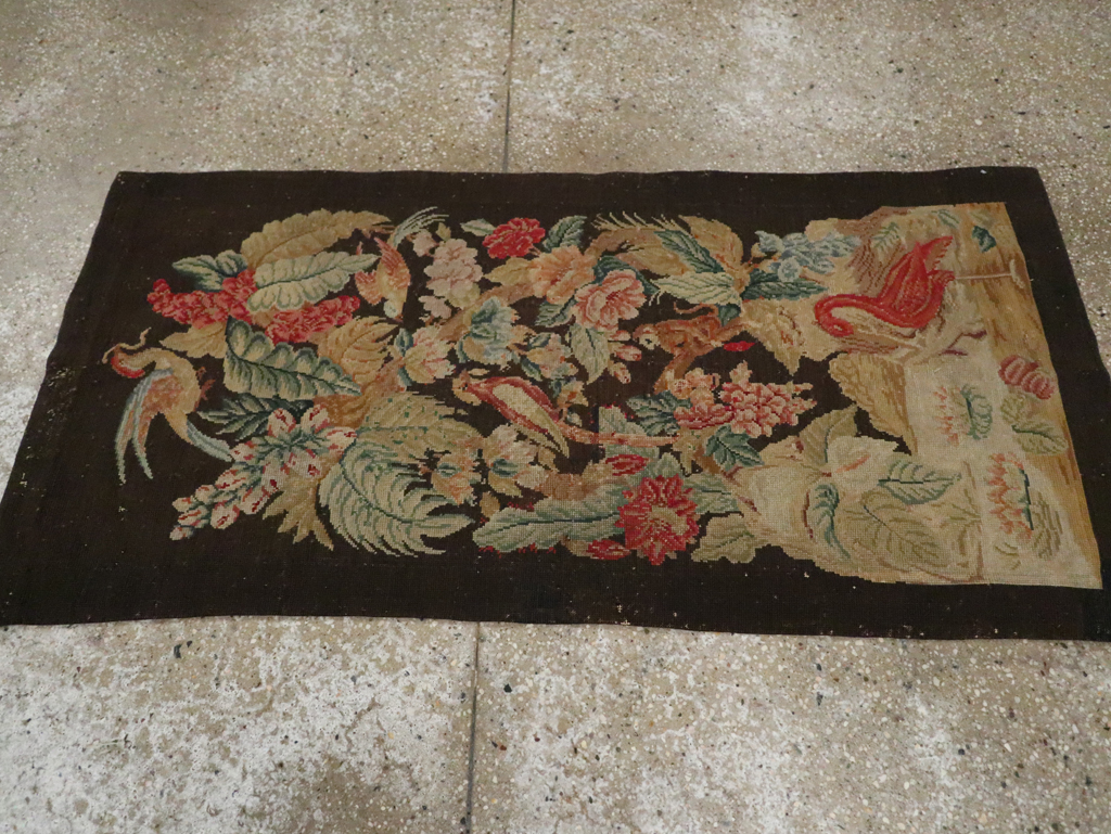 Antique English Pictorial Tapestry, No.30727 - Gss