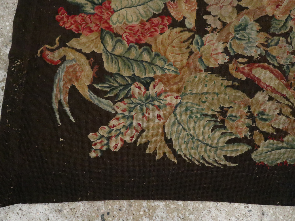 Antique English Pictorial Tapestry, No.30727 - Gss