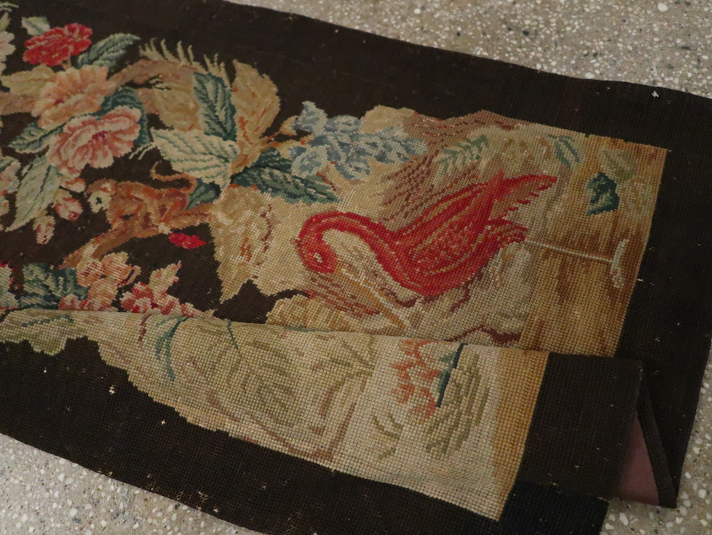 Antique English Pictorial Tapestry, No.30727 - Gss