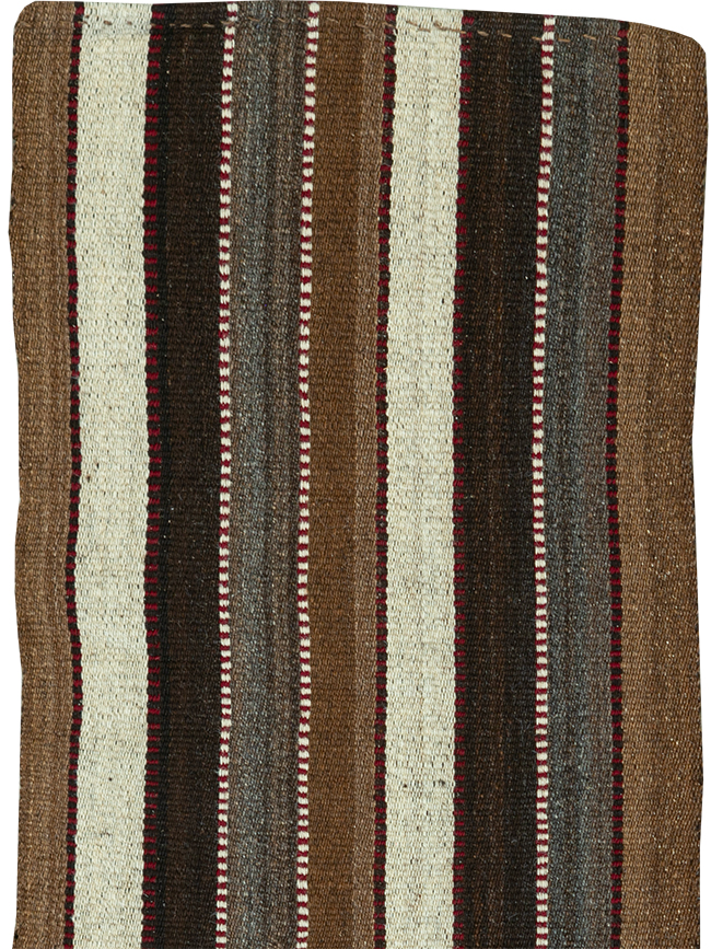 Vintage Turkish Flatweave Long Runner, No.30732 - Gss