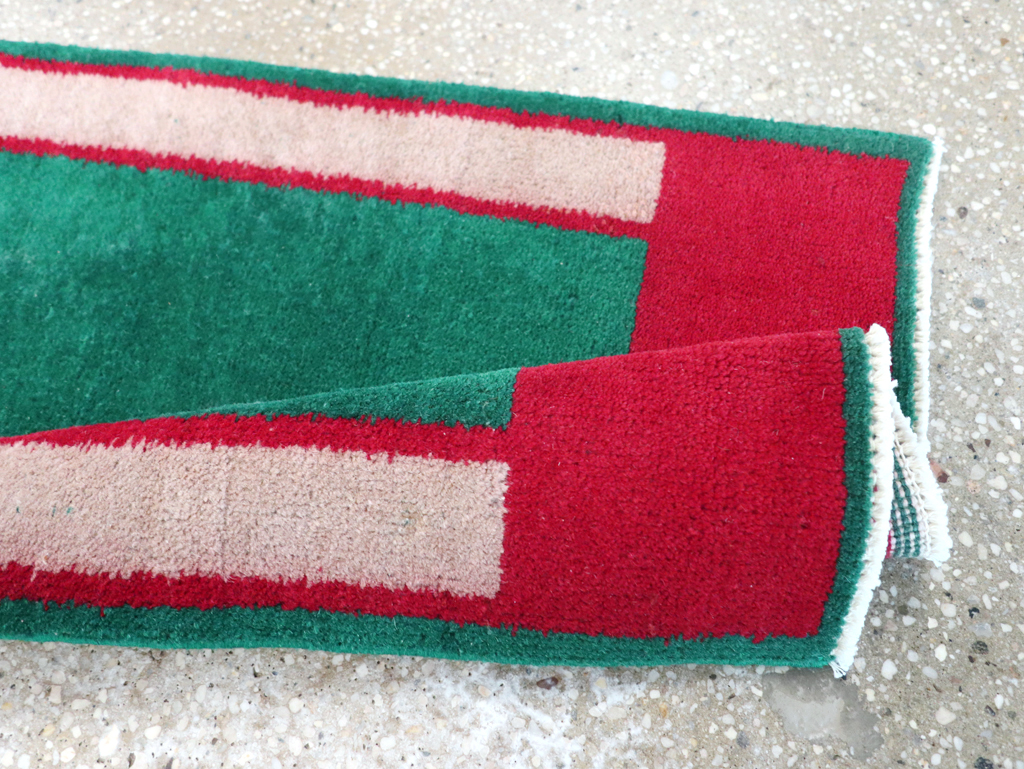 Vintage Turkish Anatolian Small Runner (Pair: 1 of 2), No.30734 - Gss