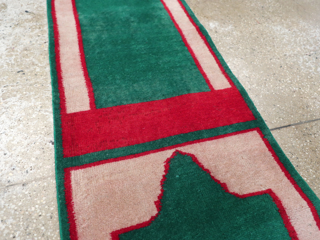 Vintage Turkish Anatolian Small Runner (Pair: 2 of 2), No.30735 - Gss