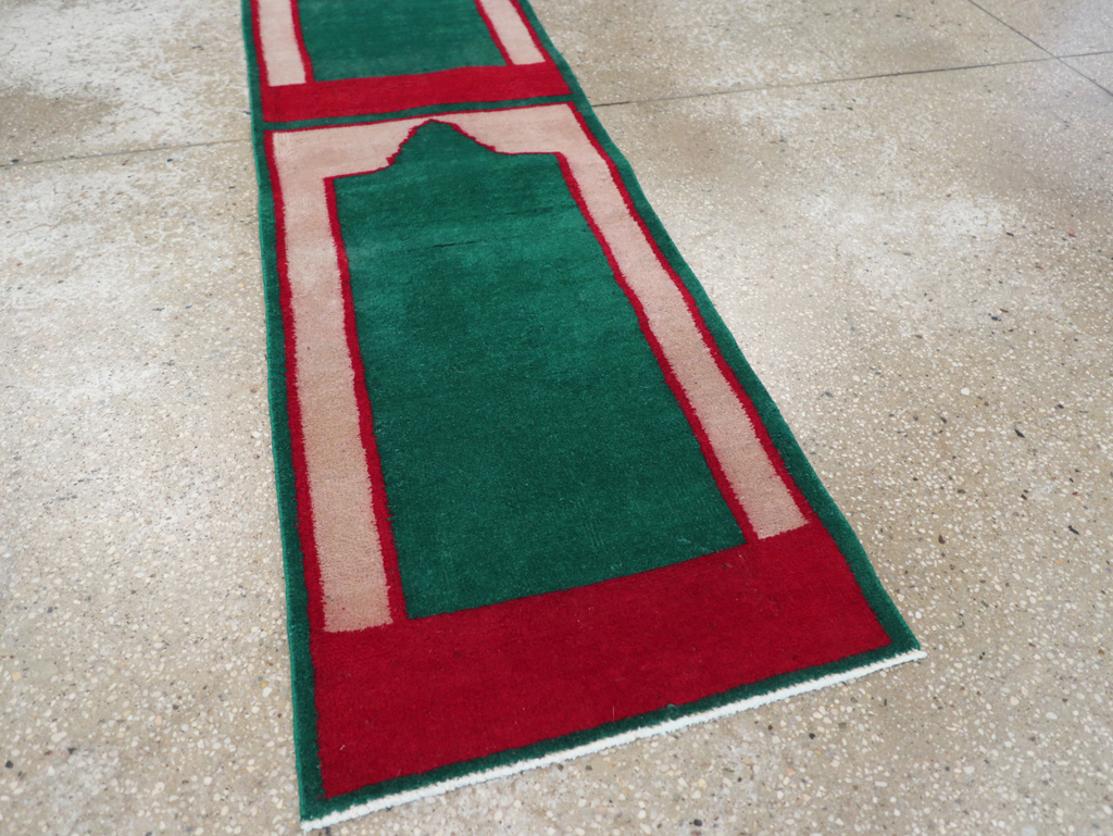 Vintage Turkish Anatolian Small Runner (Pair: 2 of 2), No.30735 - Gss