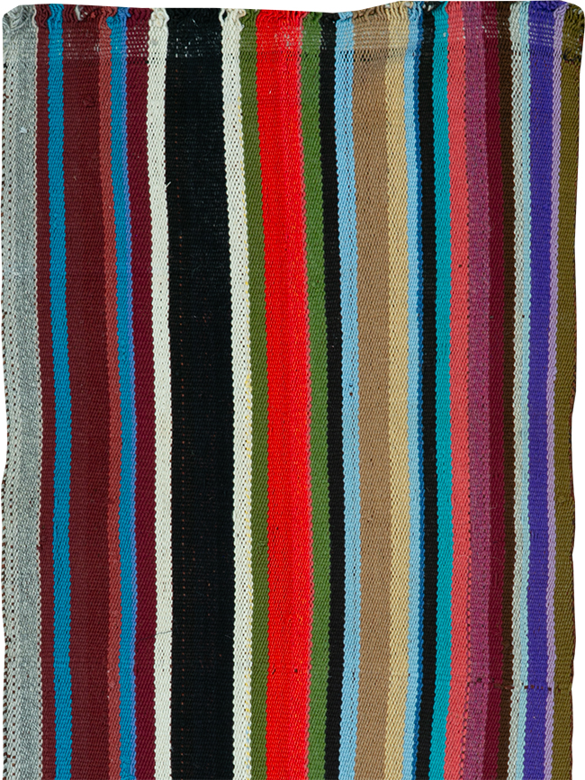 Vintage Turkish Flatweave Long Runner, No.30738 - Gss