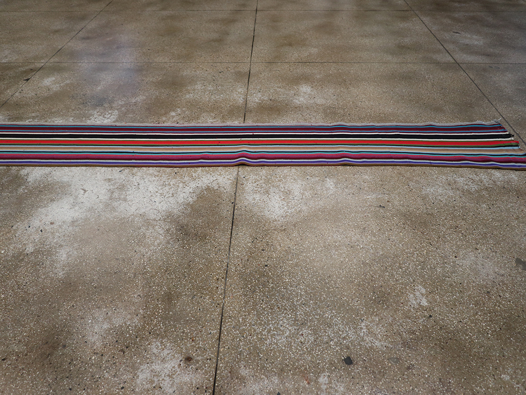 Vintage Turkish Flatweave Long Runner, No.30738 - Gss