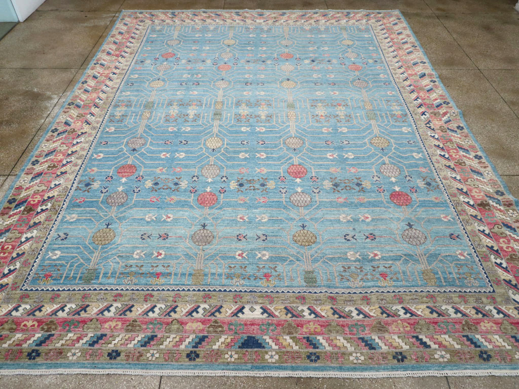 Modern East Turkestan Khotan Large Room Size Carpet, No.30742 - Gss
