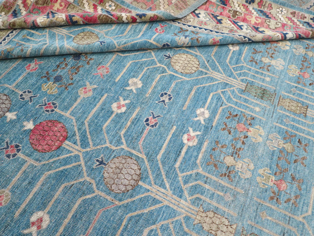 Modern East Turkestan Khotan Large Room Size Carpet, No.30742 - Gss