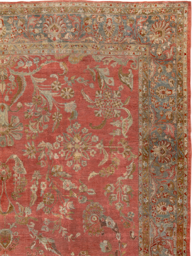 Antique Persian Sarouk Oversize Carpet, No.30743 - Gss