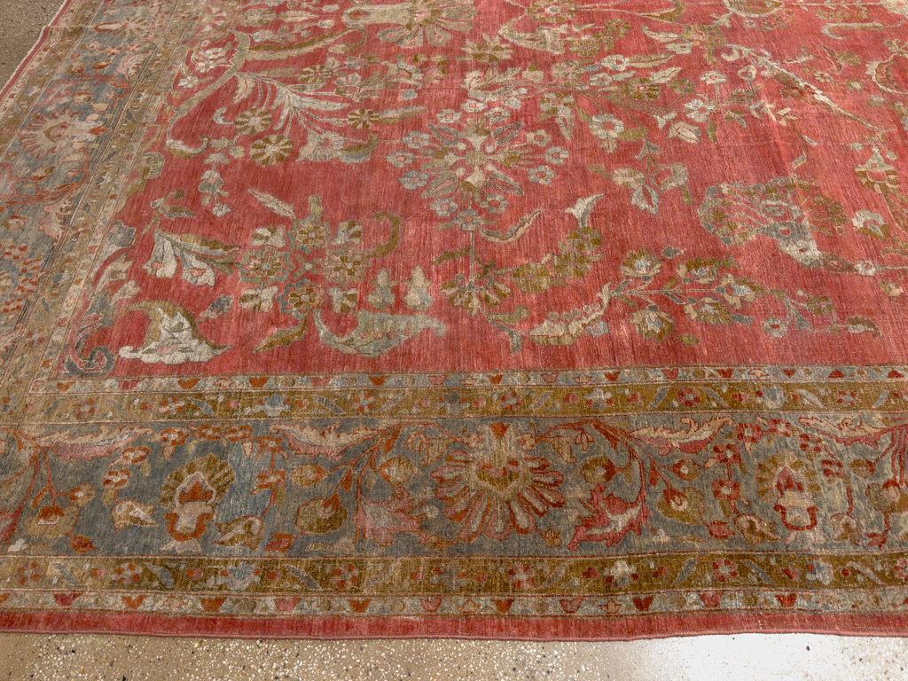 Antique Persian Sarouk Oversize Carpet, No.30743 - Gss