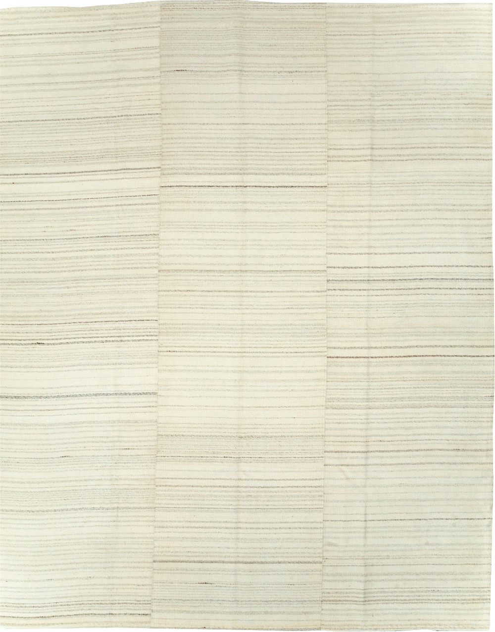 Modern Turkish Flatweave Room Size Carpet, No.30746 - Gss