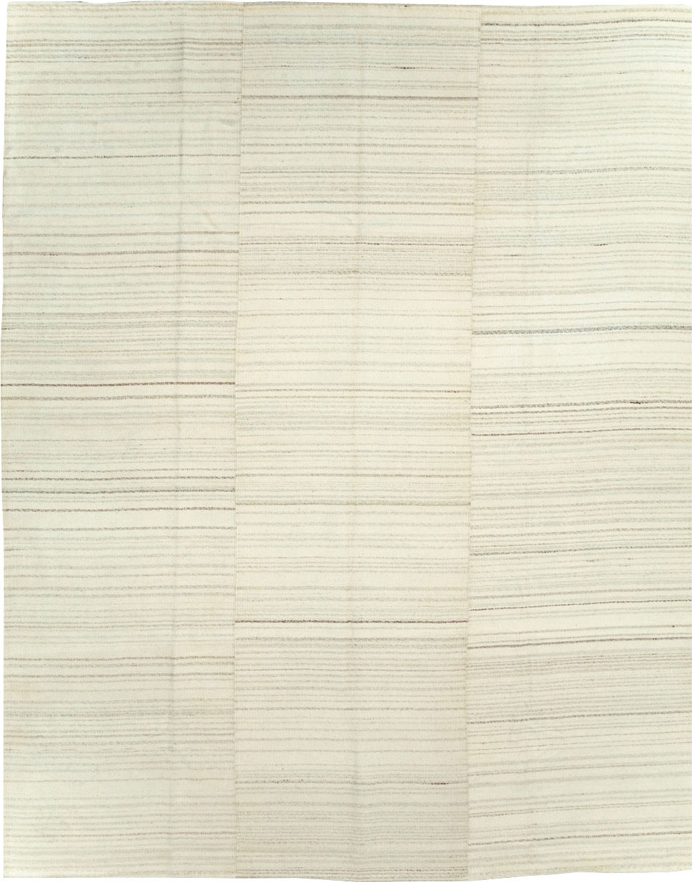 Modern Turkish Flatweave Room Size Carpet, No.30746 - Gss