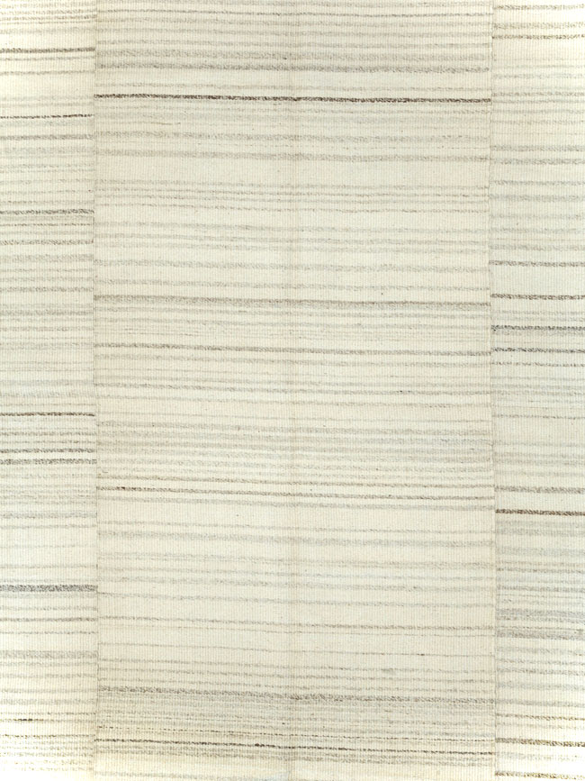 Modern Turkish Flatweave Room Size Carpet, No.30746 - Gss