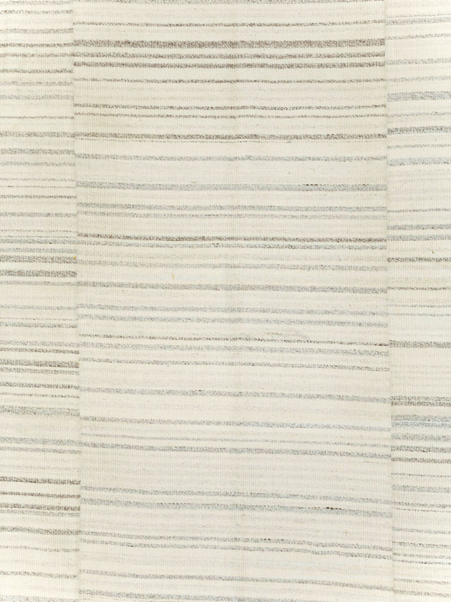 Modern Turkish Flatweave Room Size Carpet, No.30749 - Gss