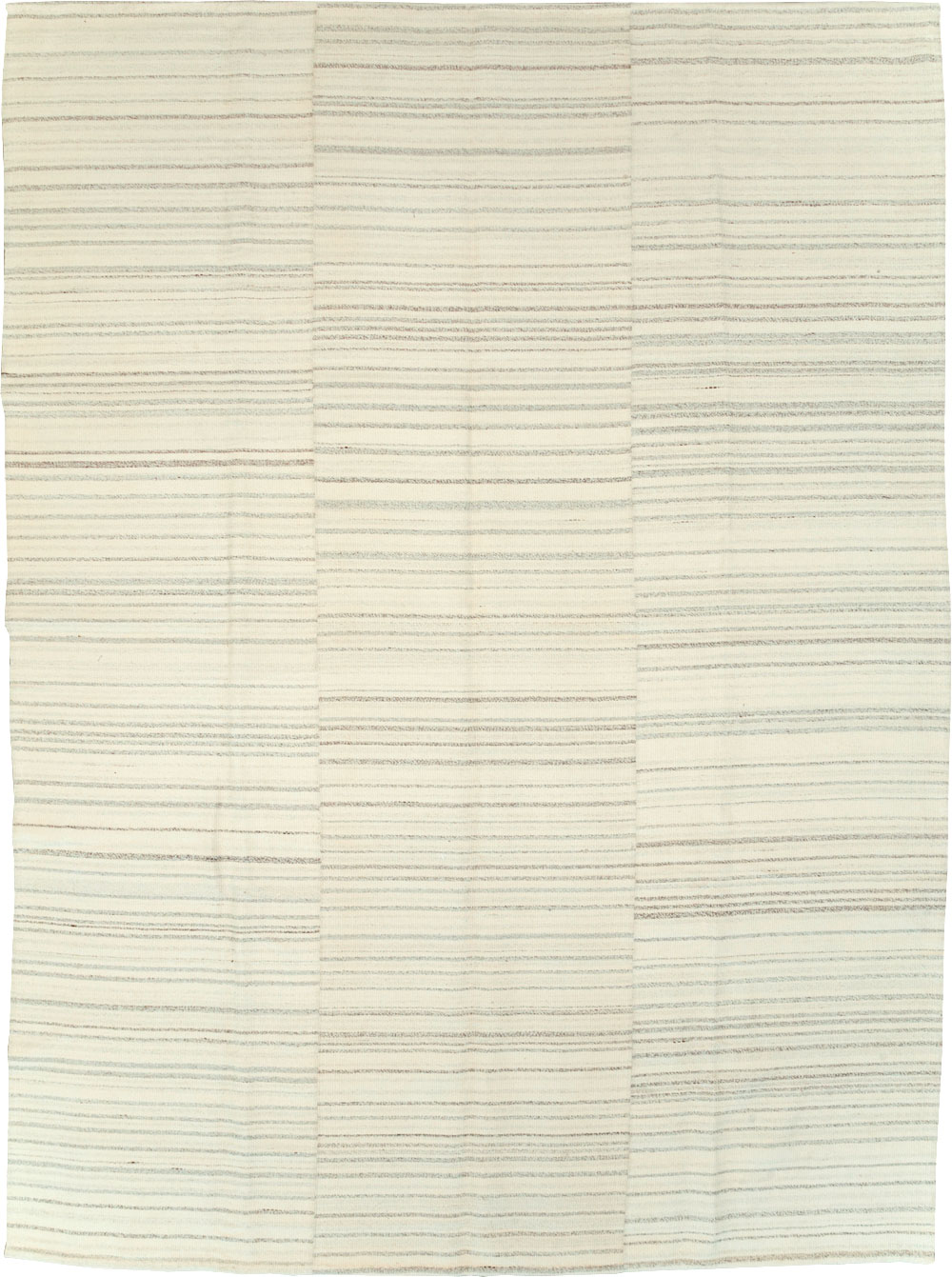 Modern Turkish Flatweave Room Size Carpet, No.30750 - Gss