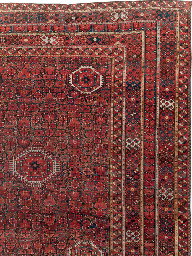 Antique  Beshir Carpet, No.30766 - Gss