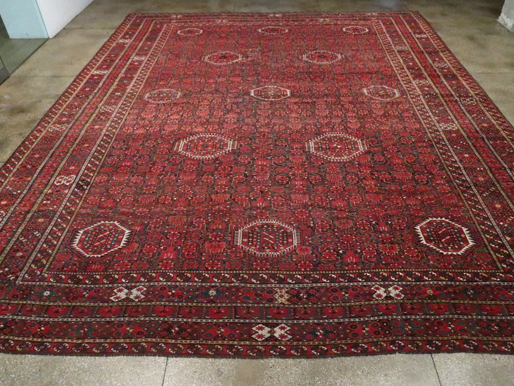 Antique  Beshir Carpet, No.30766 - Gss