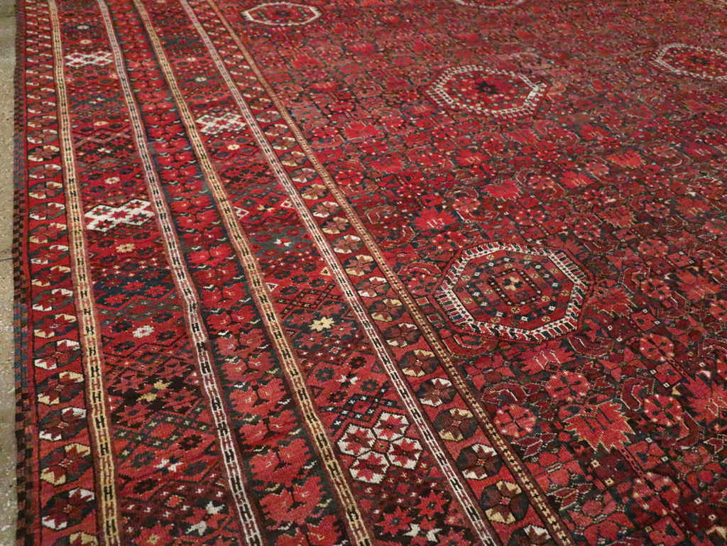Antique  Beshir Carpet, No.30766 - Gss