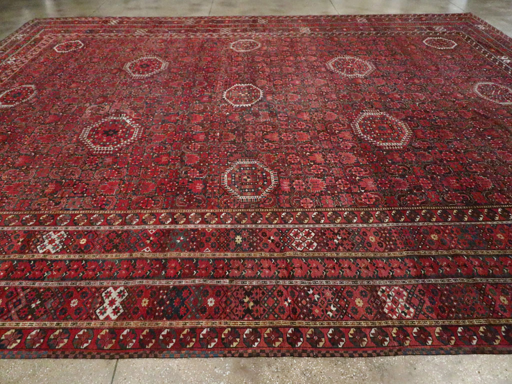 Antique  Beshir Carpet, No.30766 - Gss