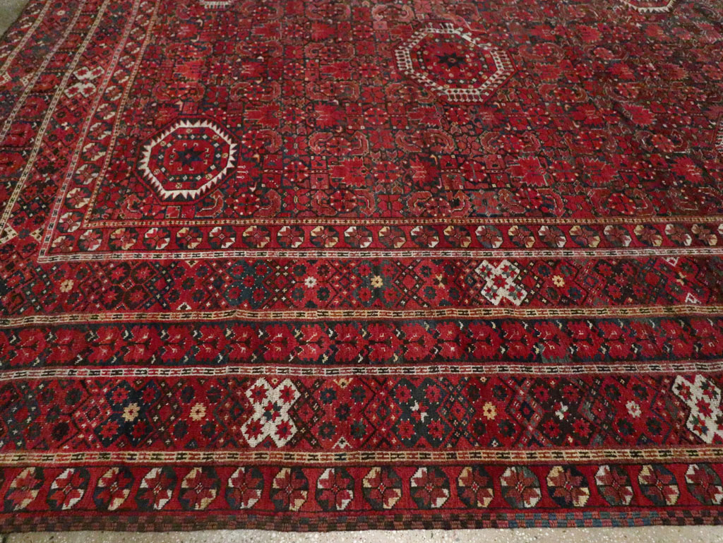 Antique  Beshir Carpet, No.30766 - Gss