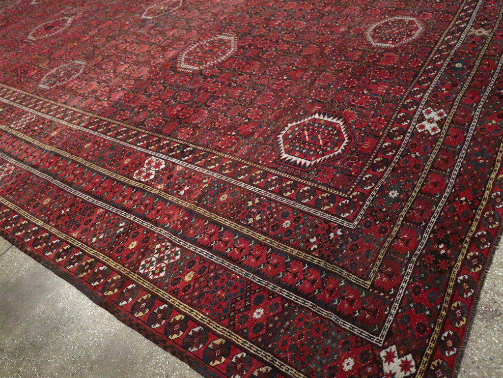 Antique  Beshir Carpet, No.30766 - Gss