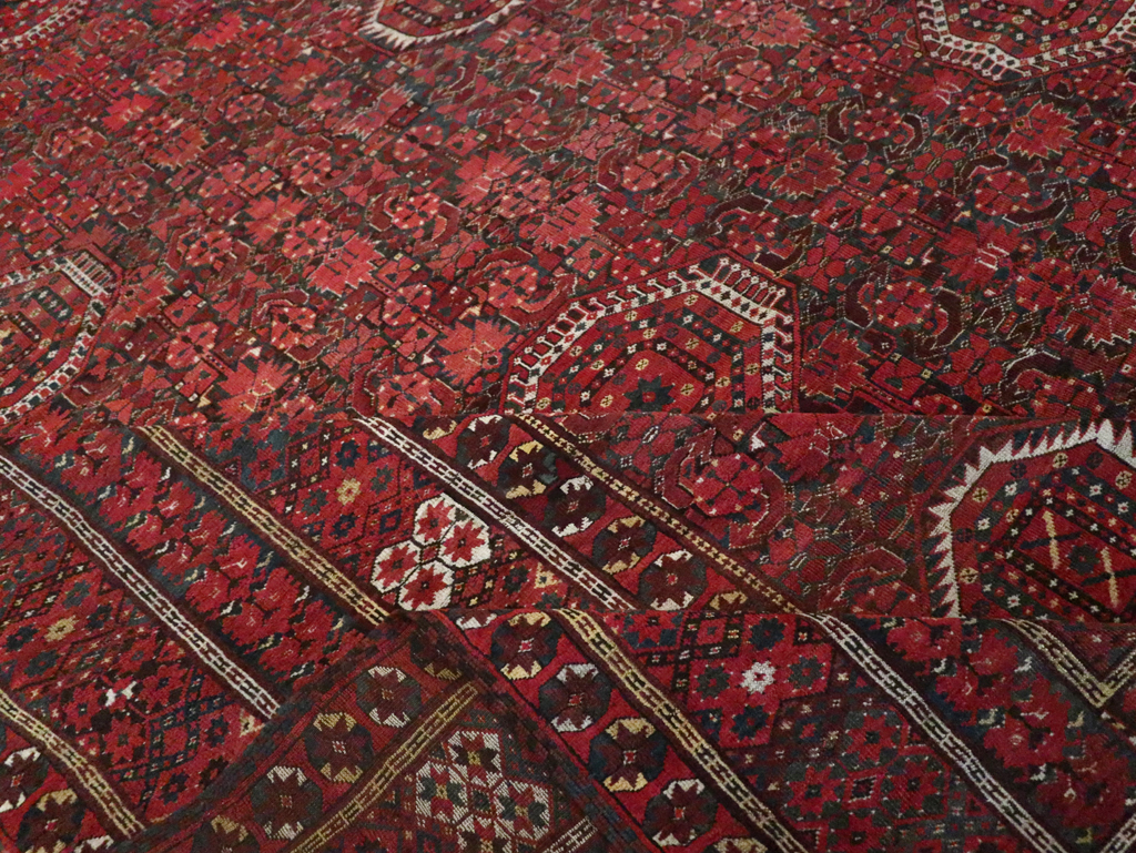 Antique  Beshir Carpet, No.30766 - Gss