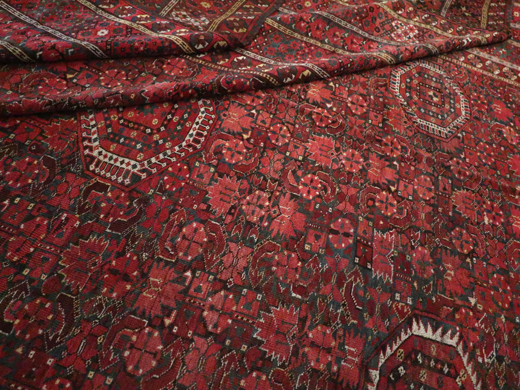 Antique  Beshir Carpet, No.30766 - Gss