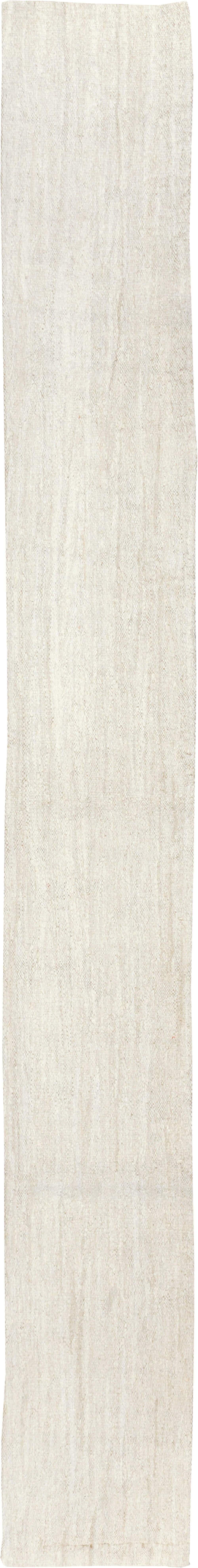 Vintage Turkish Hemp Flatweave Kilim Runner, No.30768 - Gss