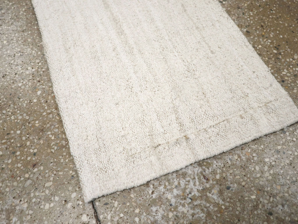 Vintage Turkish Hemp Flatweave Kilim Runner, No.30768 - Gss