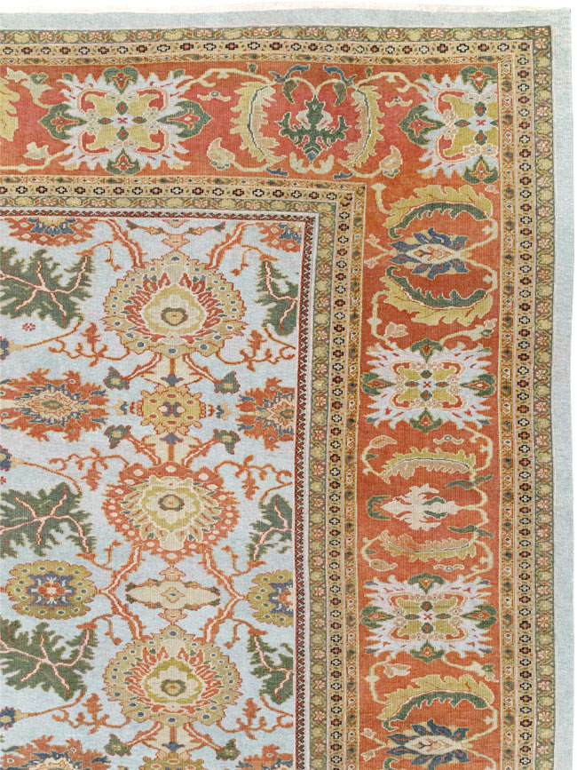 Antique Persian Sultanabad Large Square Carpet, No.30771 - Gss