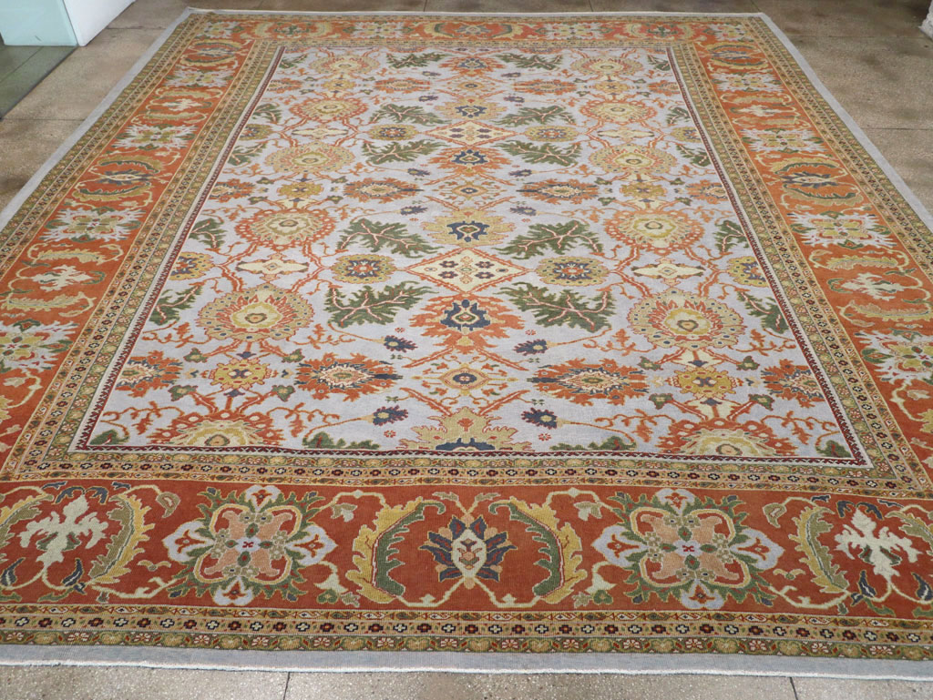 Antique Persian Sultanabad Large Square Carpet, No.30771 - Gss