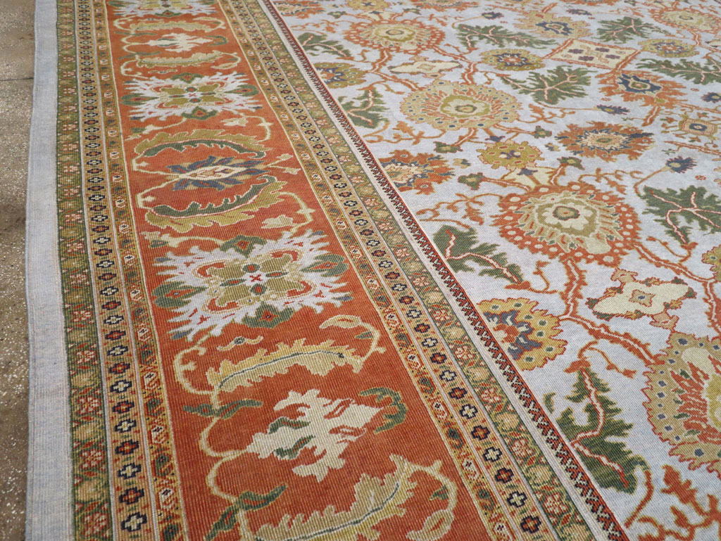Antique Persian Sultanabad Large Square Carpet, No.30771 - Gss