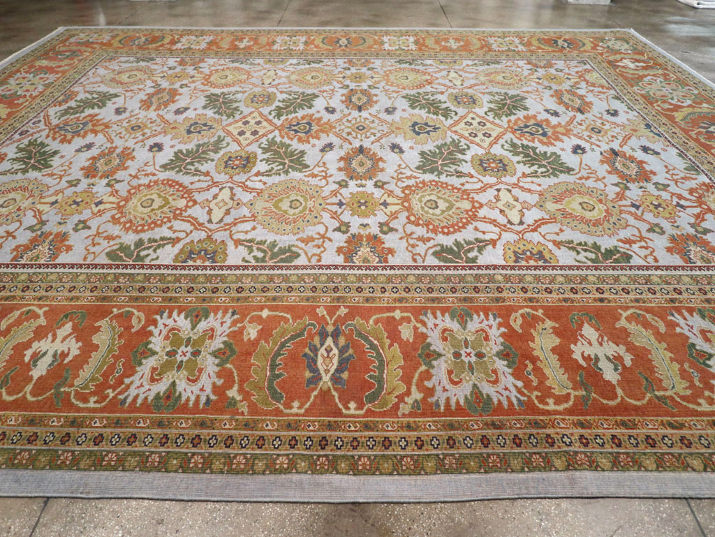 Antique Persian Sultanabad Large Square Carpet, No.30771 - Gss