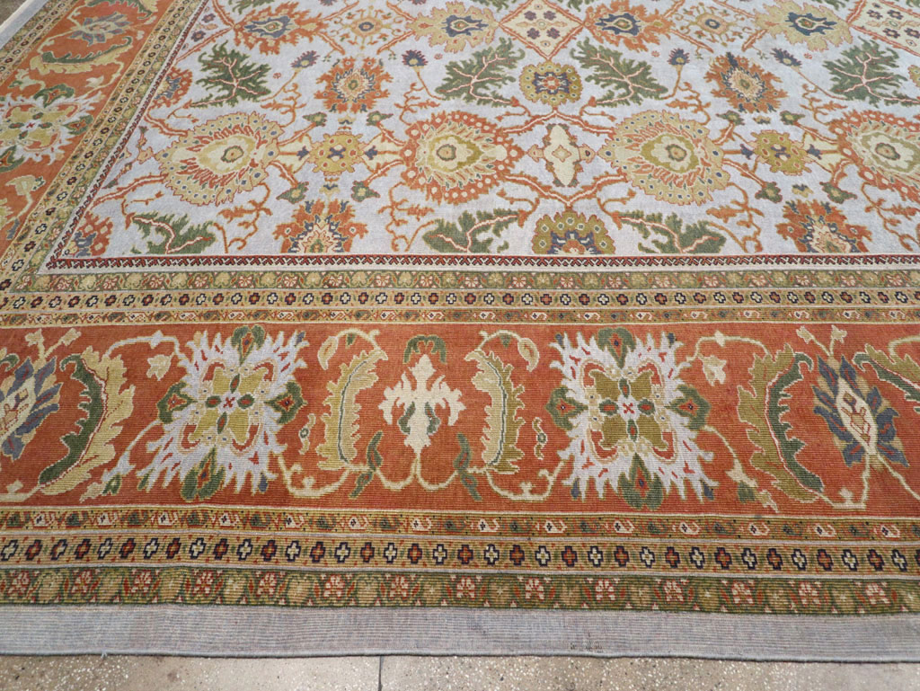 Antique Persian Sultanabad Large Square Carpet, No.30771 - Gss