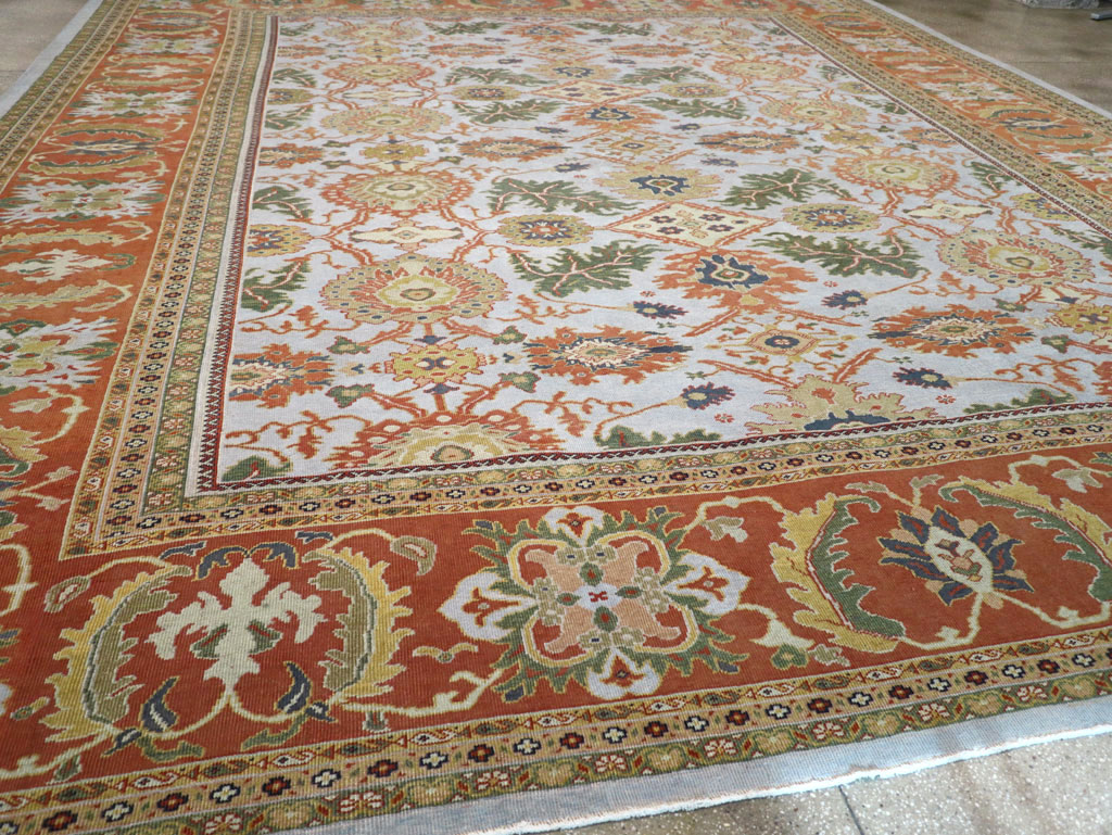 Antique Persian Sultanabad Large Square Carpet, No.30771 - Gss