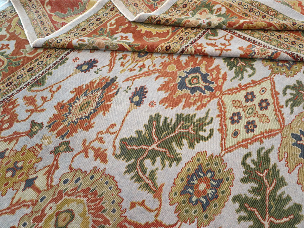 Antique Persian Sultanabad Large Square Carpet, No.30771 - Gss