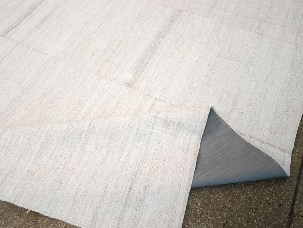 Vintage Turkish Flatweave Kilim Room Size Carpet, No.30774 - Gss