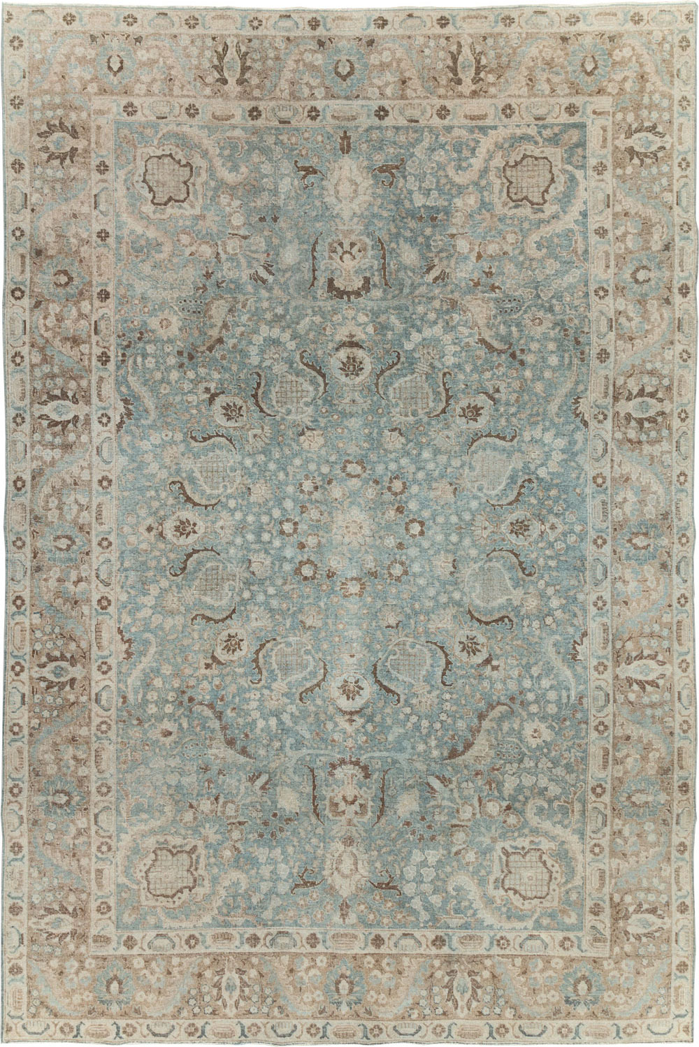 Antique Persian Tabriz Carpet, No.30776 - Gss