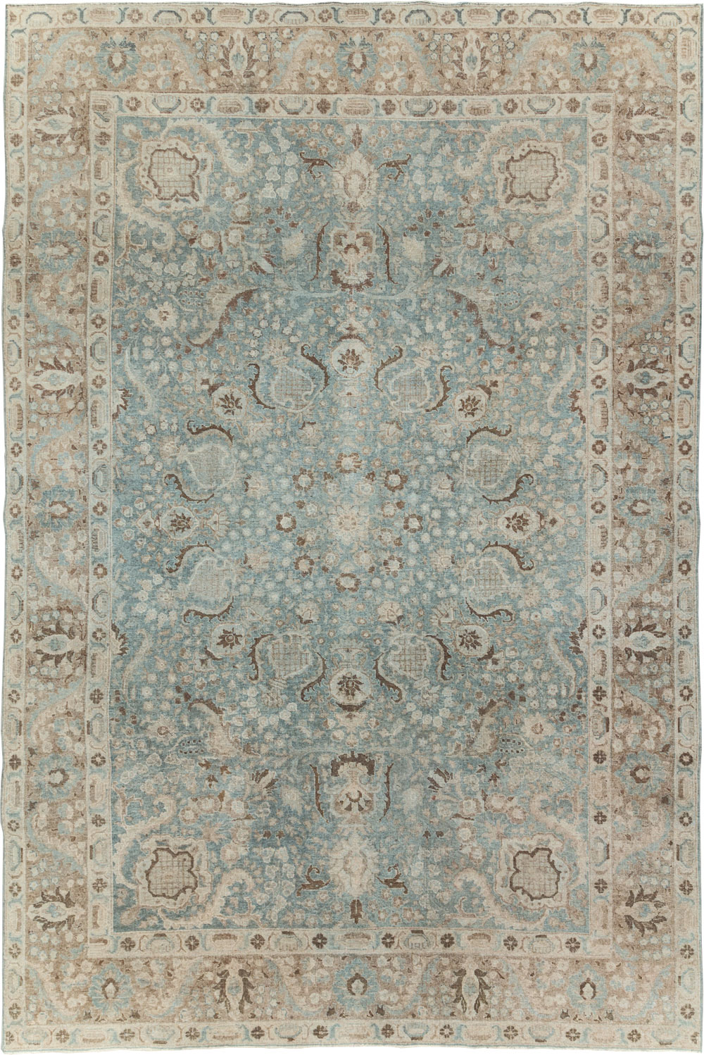 Antique Persian Tabriz Carpet, No.30776 - Gss