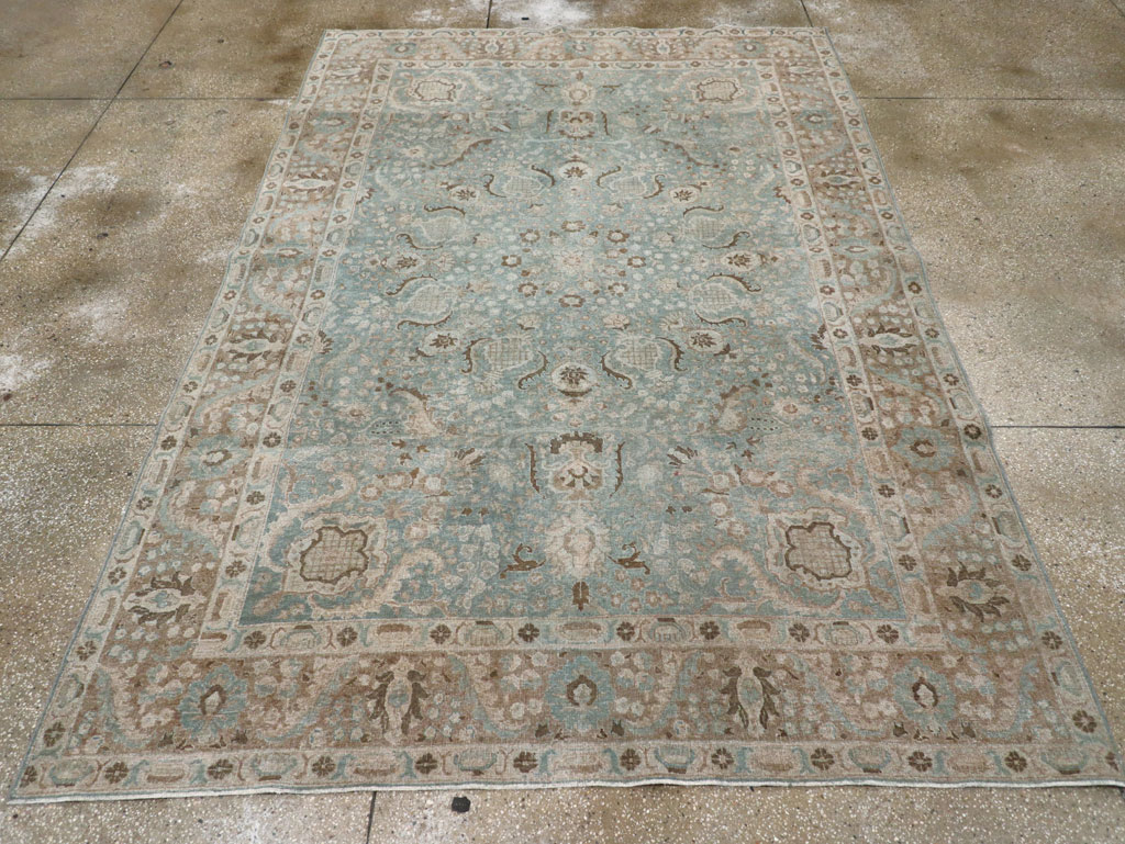 Antique Persian Tabriz Carpet, No.30776 - Gss