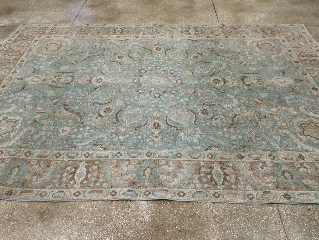 Antique Persian Tabriz Carpet, No.30776 - Gss