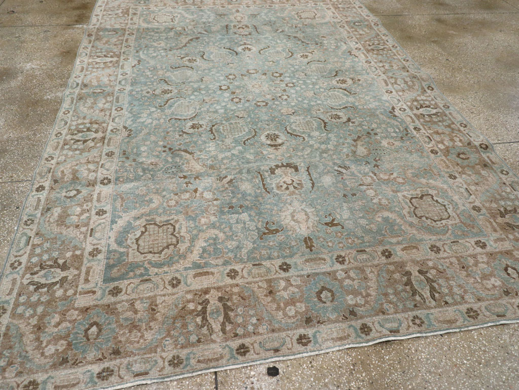 Antique Persian Tabriz Carpet, No.30776 - Gss